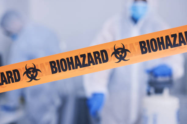 Professional Blood Cleanup technician working in Jean, NV